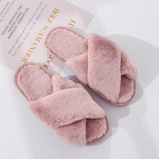 Purchase Quality Antislip Fluffy Slippers 